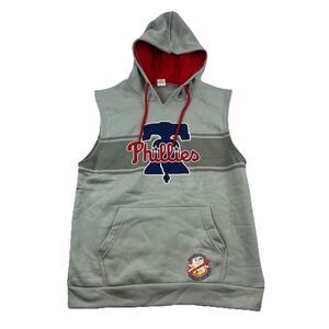 Phillies 2024 Kids Opening Day Sweatshirt Size Adult Large Hoodie Sleeveless